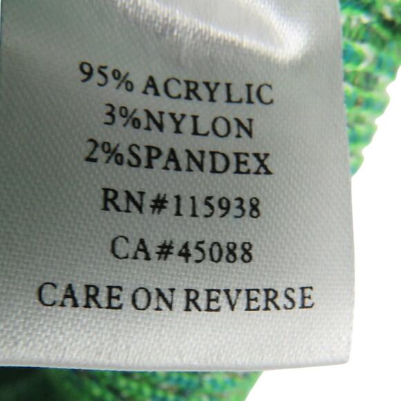 Verge Girl 8 Birdies Green Marled Knit High Rise Body Con Mini Skirt Large - Picture 5 of 6